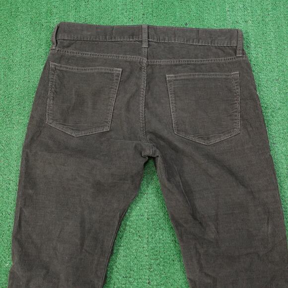 J CREW STYLE 284 GREY CORDUROY CHINO PANTS MENS SIZE 32X30 - Picture 5 of 8